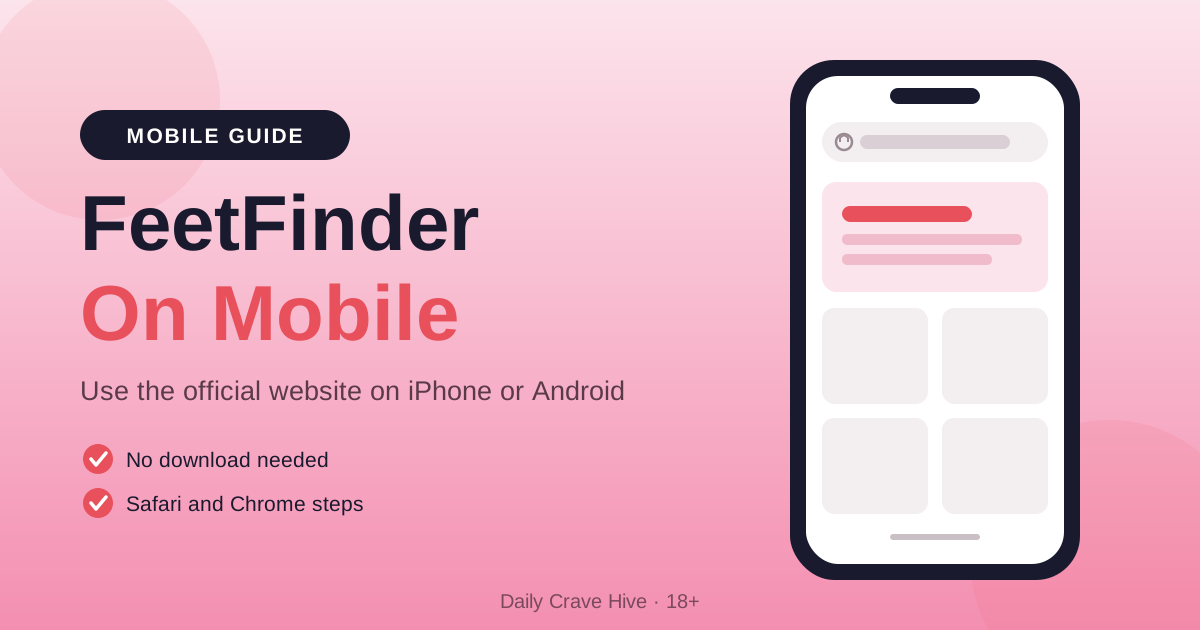 FeetFinder App: Does It Really Exist? What Sellers Should Know