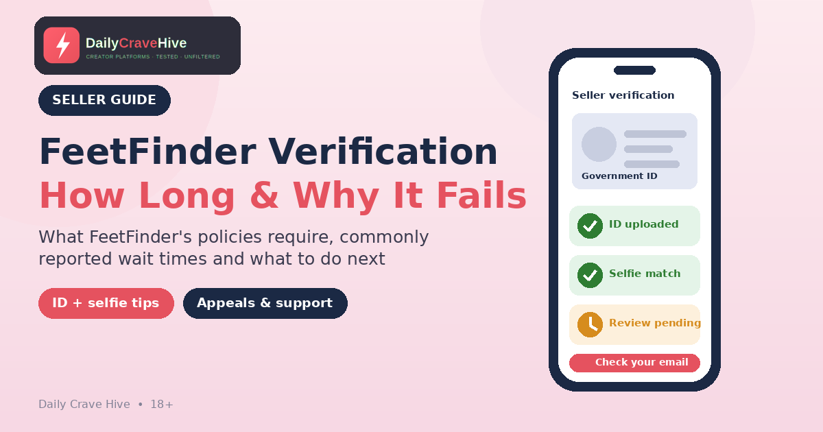 FeetFinder Verification: How Long It Takes and Why It Gets Rejected