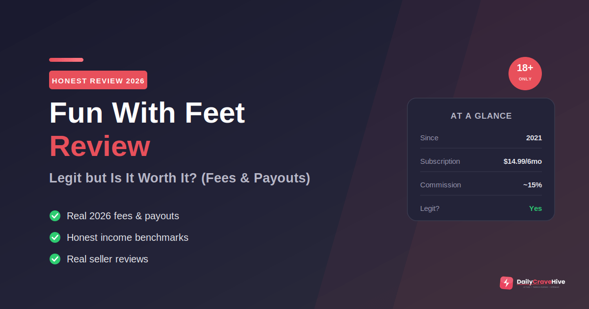 Fun With Feet Review 2026: Legit But Is It Worth It? (Fees & Payouts)