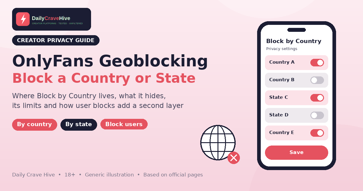 How to Geoblock on OnlyFans: Hide Your Page From Your Country, State or Ex